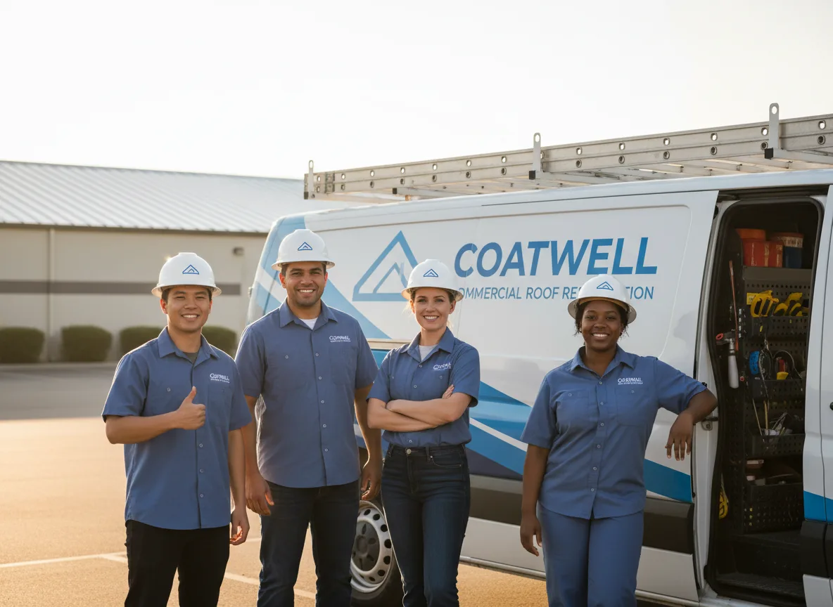 Commercial roof coating company in Corinna, ME